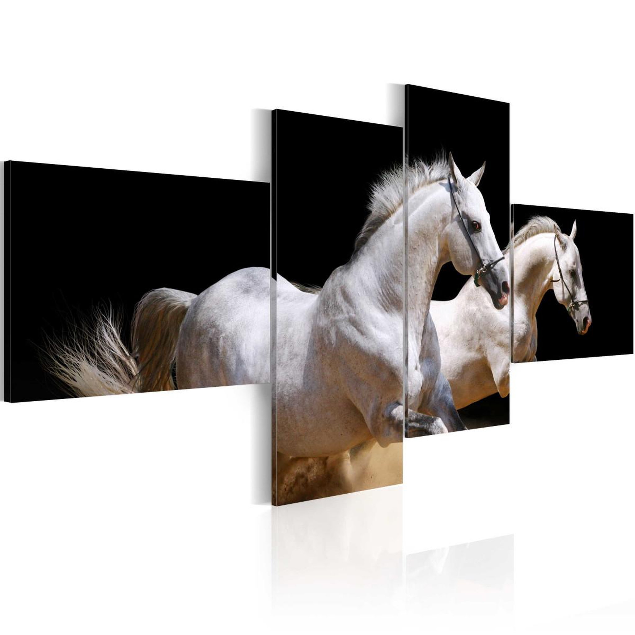 Voir la diapositive 1 : Paris Prix Tableau imprimé  monde des animaux chevaux au galop