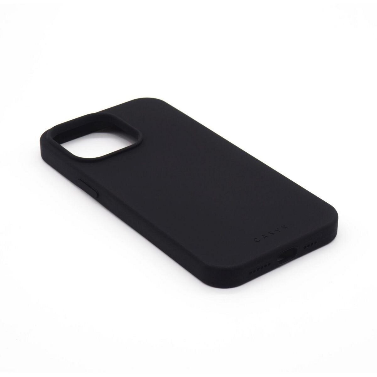 CASYX Coque iPhone 14 Plus silicone Noir MagSafe