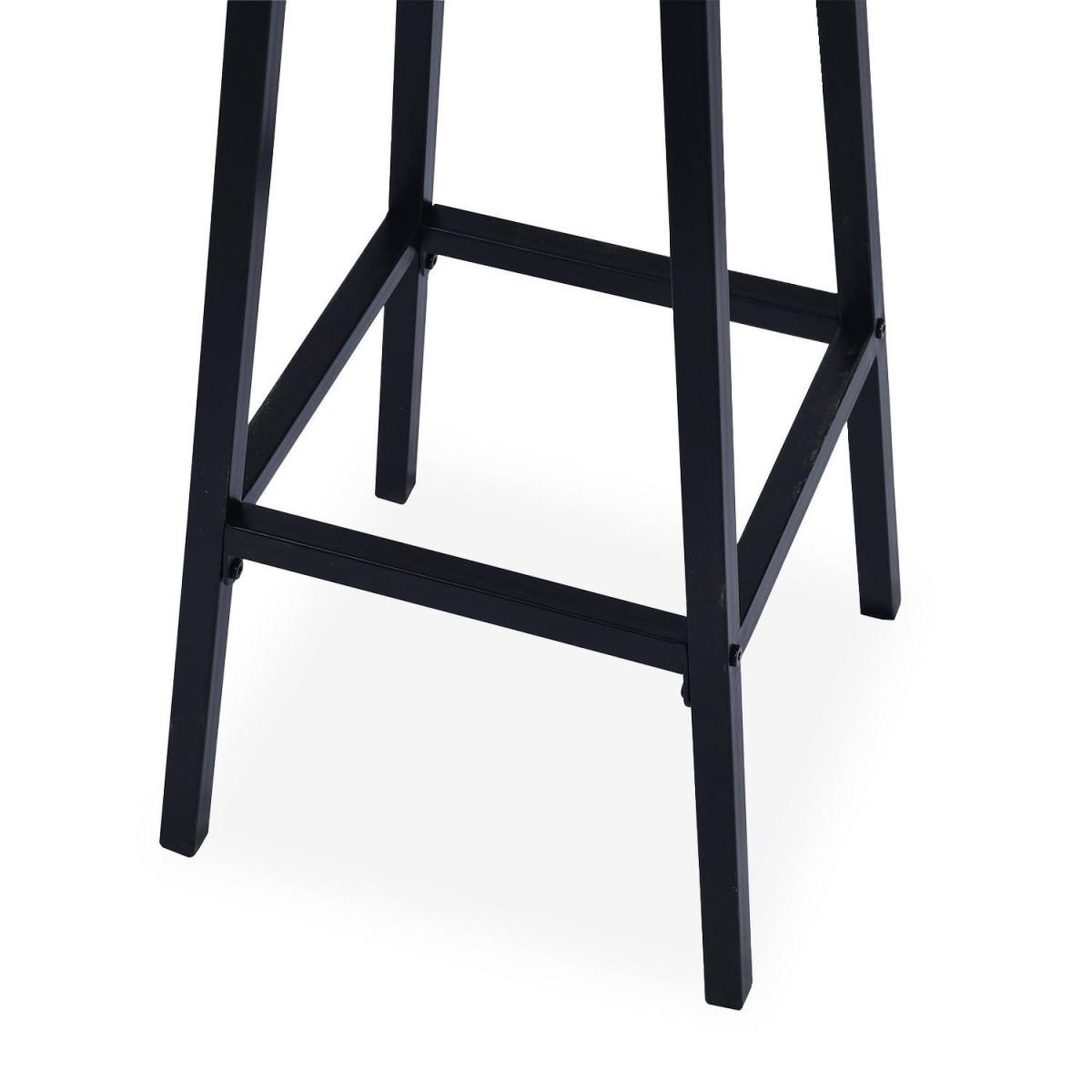 Voir la diapositive 3 : Paris Prix Ensemble table de bar & 2 tabourets  maynard  120cm naturel & noir