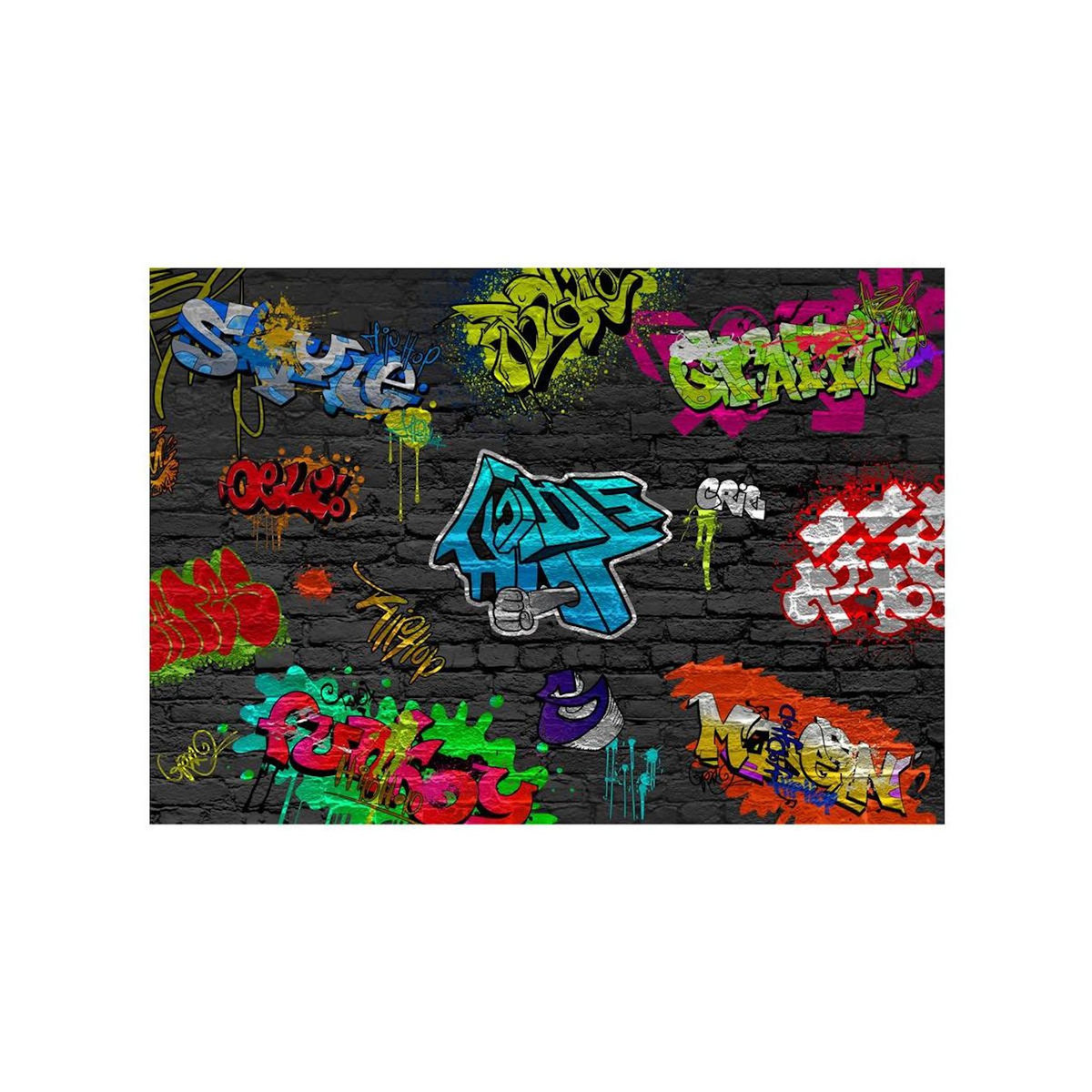 Paris Prix Papier Peint  Graffiti Wall