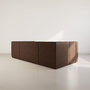 Voir la diapositive 5 : LISA DESIGN Alya - canapé modulable panoramique 7 places en simili