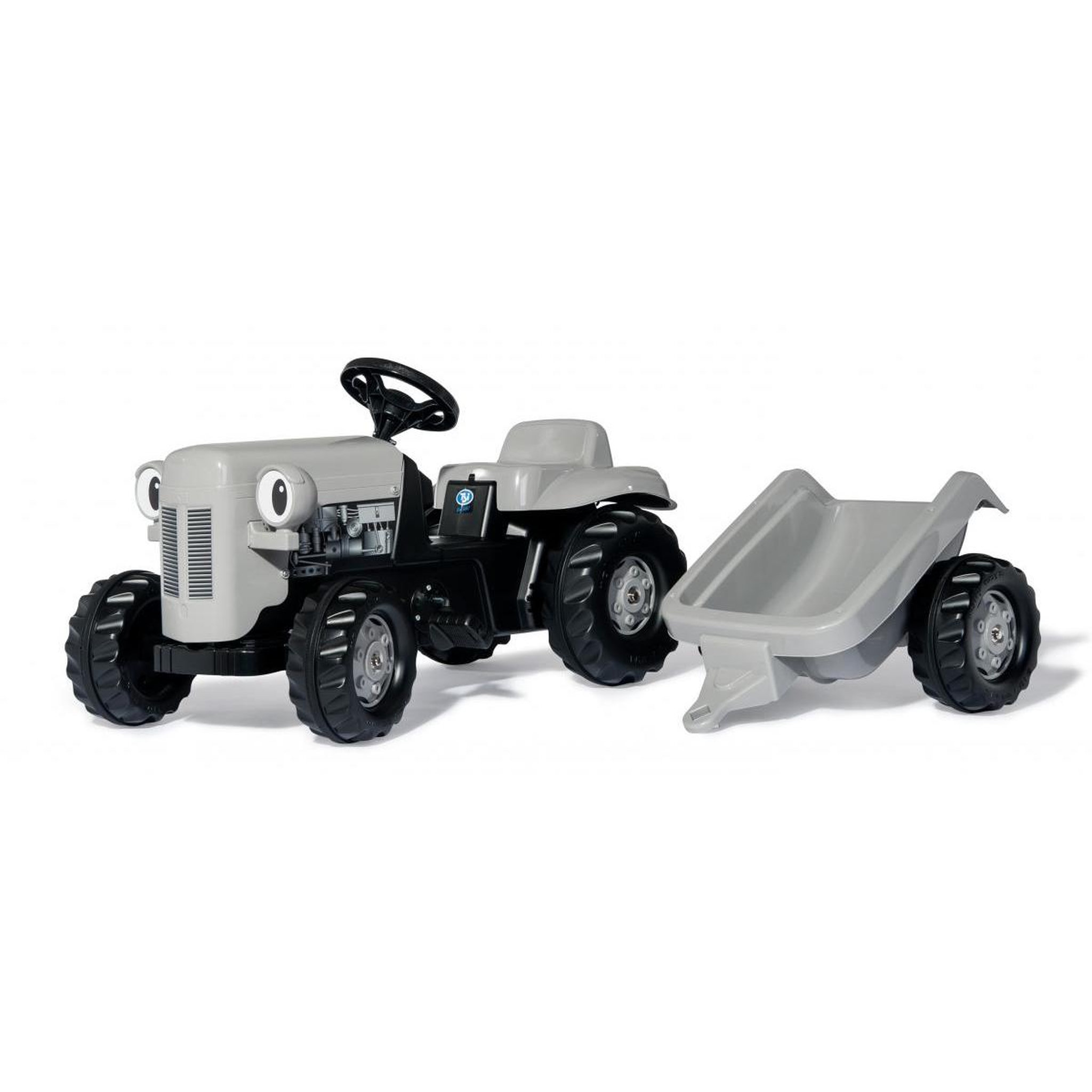 ROLLY TOYS Tracteur a Pedales rollyKid Little Grey Fergie