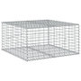 Voir la diapositive 5 : VIDAXL Panier gabion avec couvercle 100x100x50 cm fer galvanise