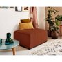 Voir la diapositive 1 : BEST MOBILIER Topaze - pouf - en velours côtelé