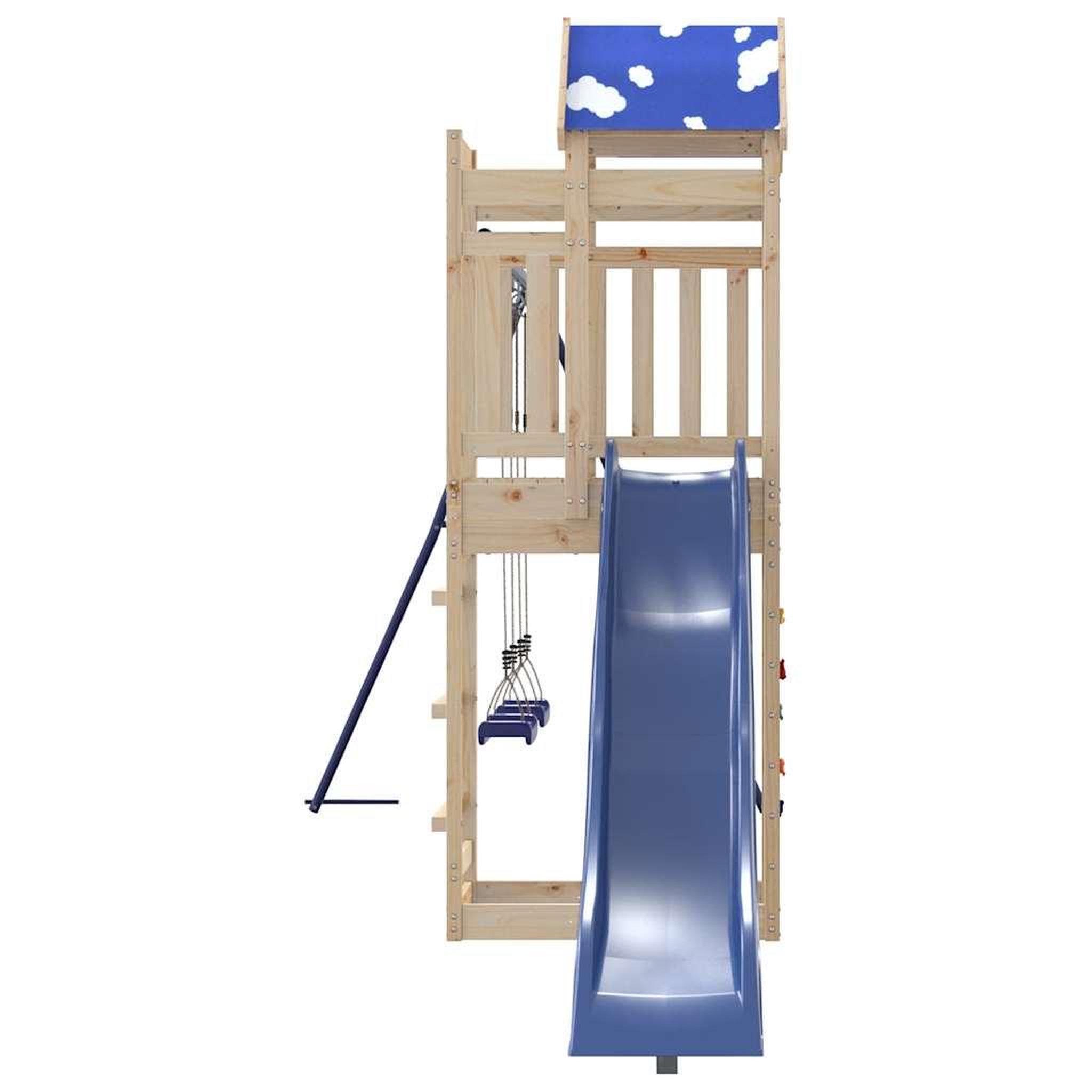 Voir la diapositive 5 : VIDAXL Aire de jeux d'exterieur bois de pin massif