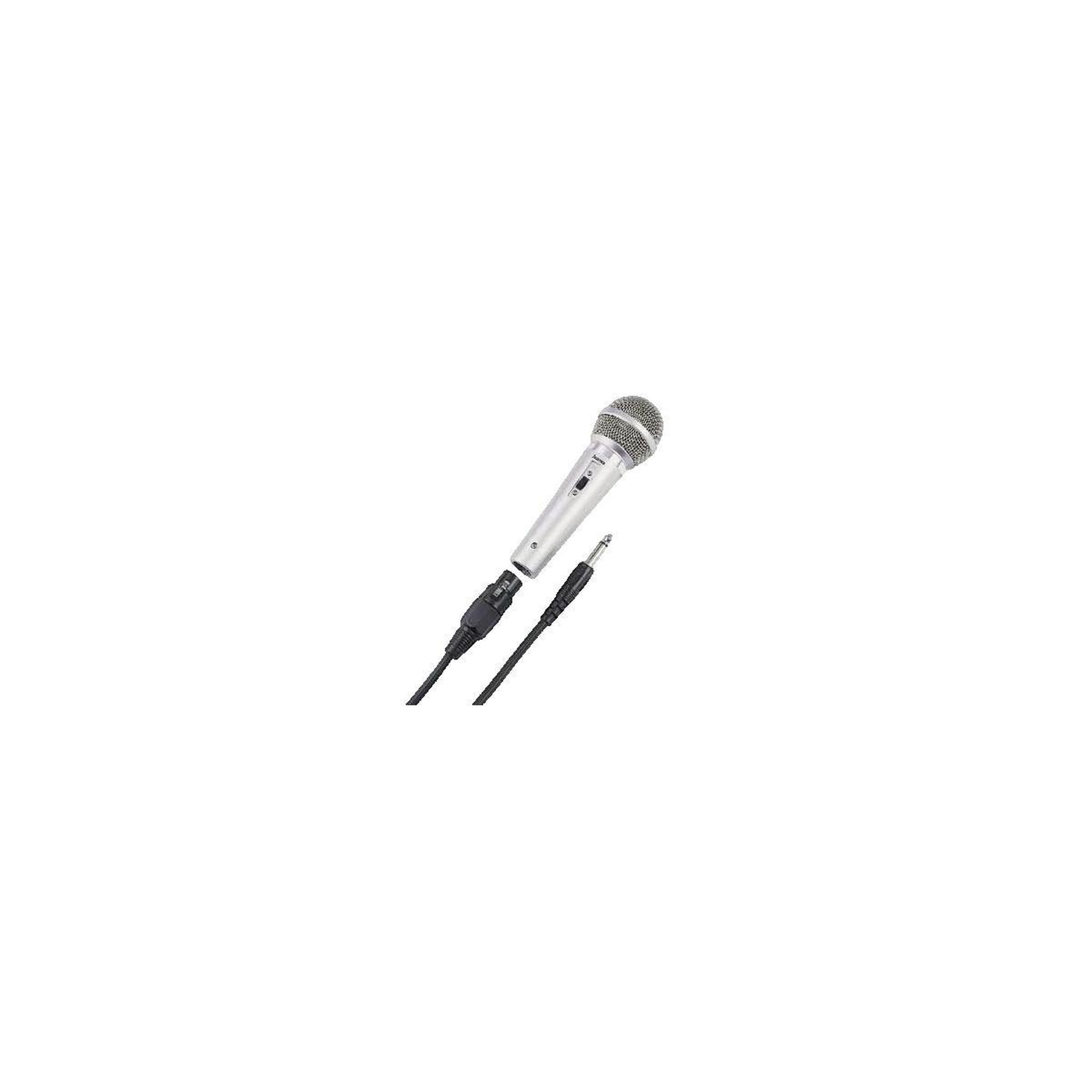 Hama Microphone dynamique Hama DM 40 argenté