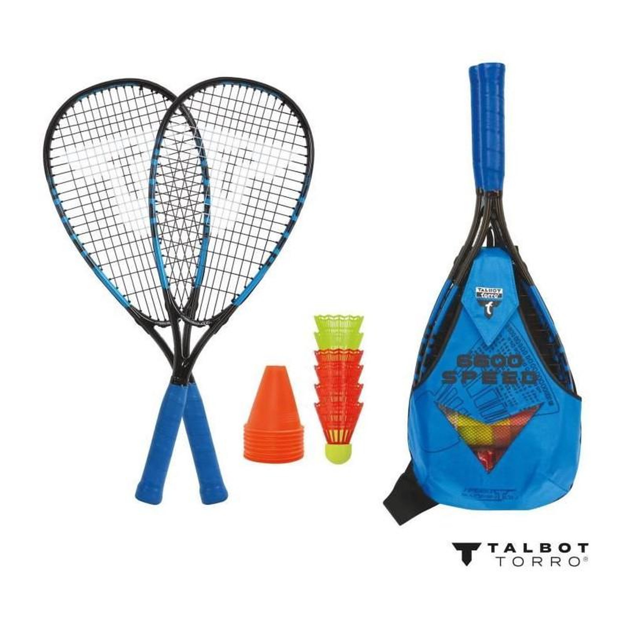 Voir la diapositive 2 : SCHILDKROT Set de Speedbadminton - SCHILDKRÖT - Set SPEED 6600 LED