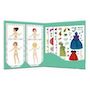 Voir la diapositive 2 : Djeco PaperDolls Stickers Trop mode