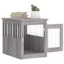 Voir la diapositive 5 : VIDAXL Meuble de cage pour chiens sonoma gris 55x75x65 cm
