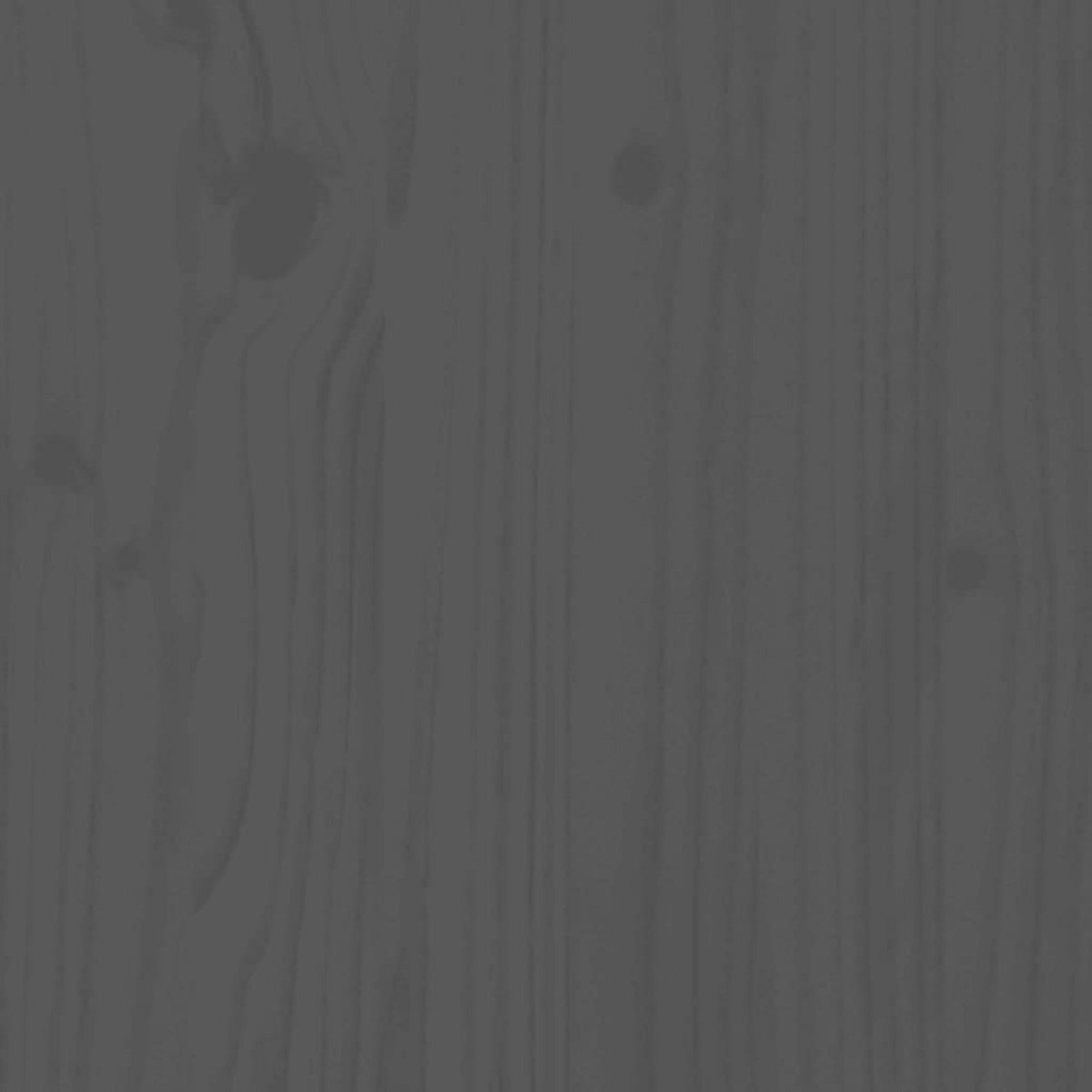 VIDAXL Tete de lit Gris 125,5x4x100 cm Bois massif de pin