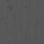 Voir la diapositive 5 : VIDAXL Tete de lit Gris 125,5x4x100 cm Bois massif de pin