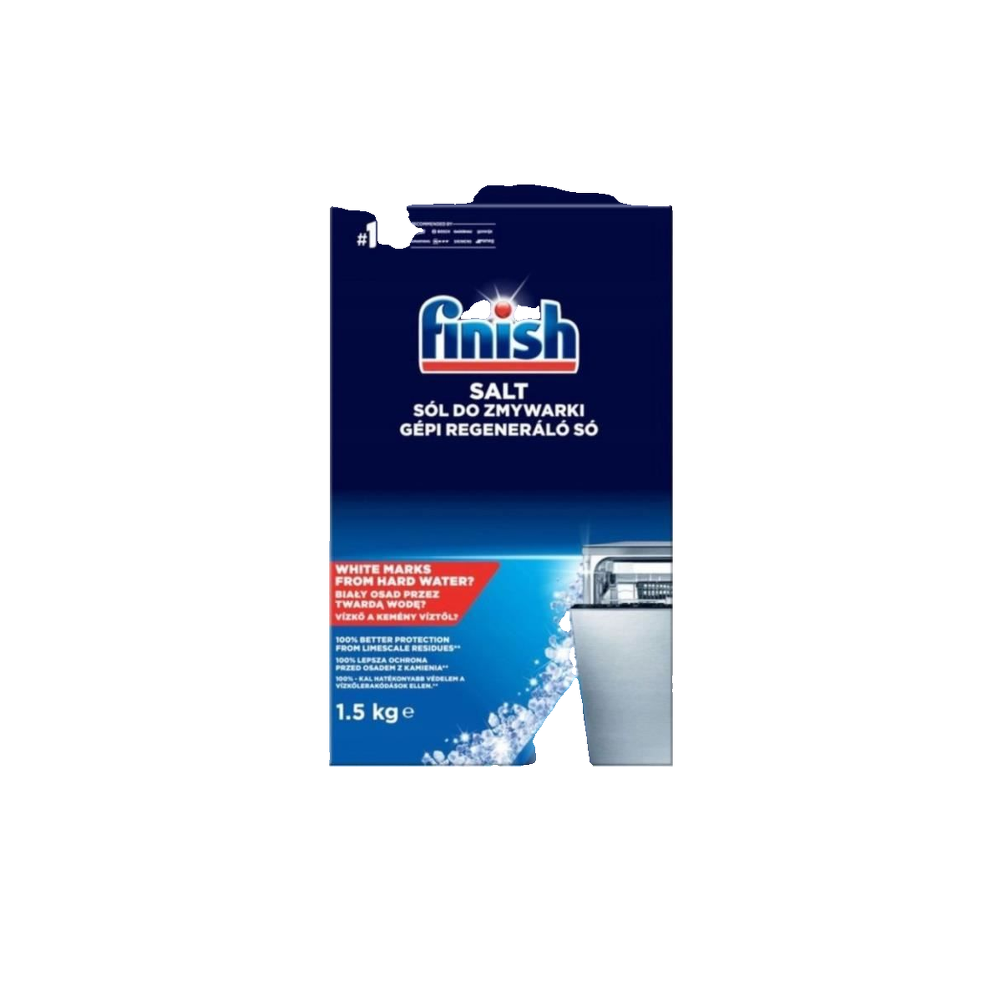 FINISH sel pour lave-vaisselle 1.5kg