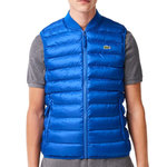 Lacoste Doudoune sans manche Bleu Homme Lacoste BH0537. Coloris disponibles : Bleu