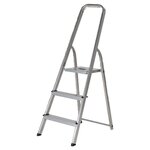 HAILO Escabeau domestique pliable Selekta MixAlu - 3 marches - 2,37m