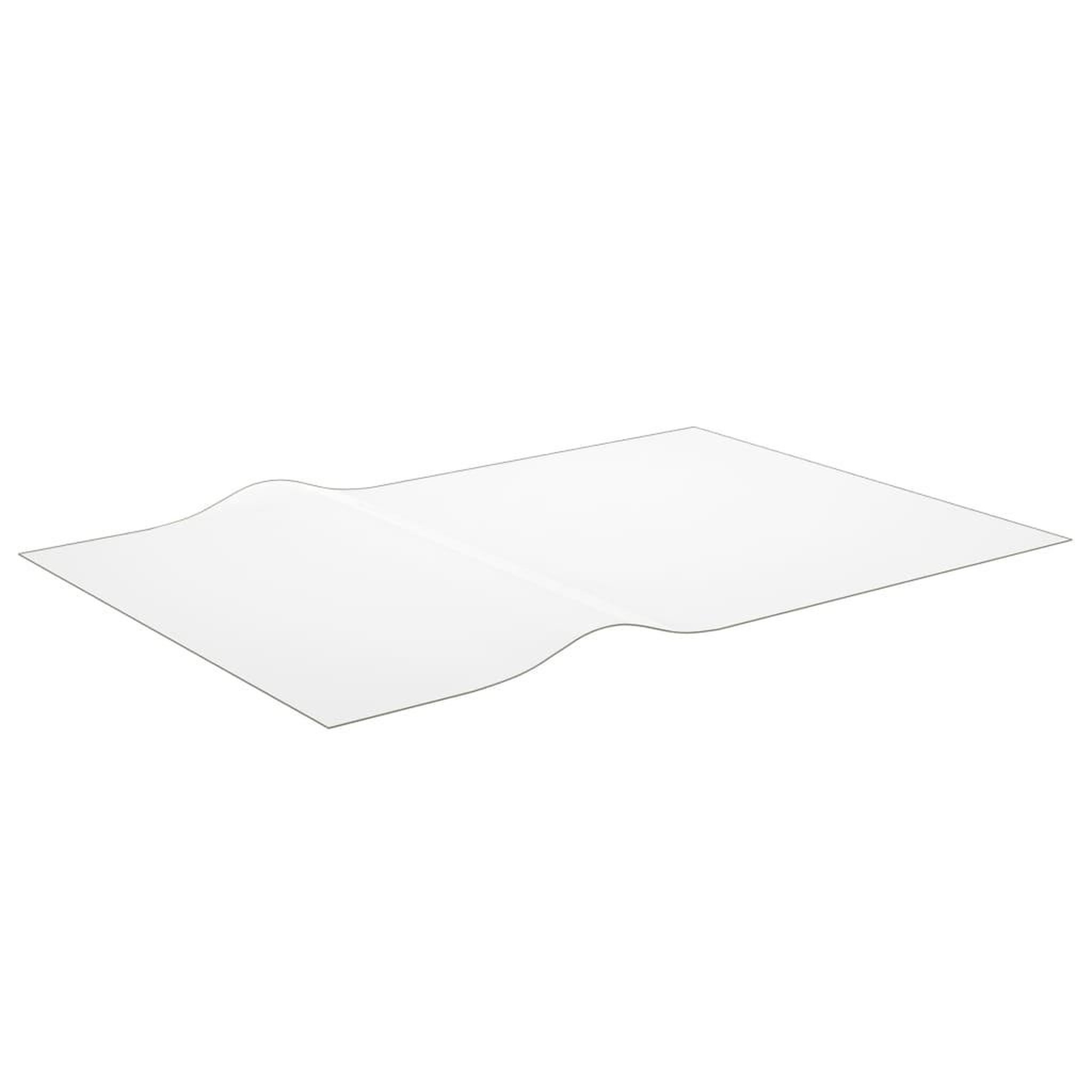 Voir la diapositive 3 : VIDAXL Protecteur de table transparent 140x90 cm 2 mm PVC