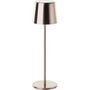 Voir la diapositive 3 : BRILLIANT Lampe a poser d'extérieur - BRILLIANT - XAANA - Rechargeable - Cuivre - LED - 2W - 160lm - CCT - DIM - USB - IP44