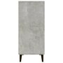 Voir la diapositive 6 : VIDAXL Buffet gris béton 90x34x80 cm bois d ingénierie