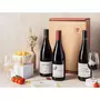 Smartbox Abonnement de 3 mois : 3 grands vins par mois et livret de dégustation - Coffret Cadeau Gastronomie
