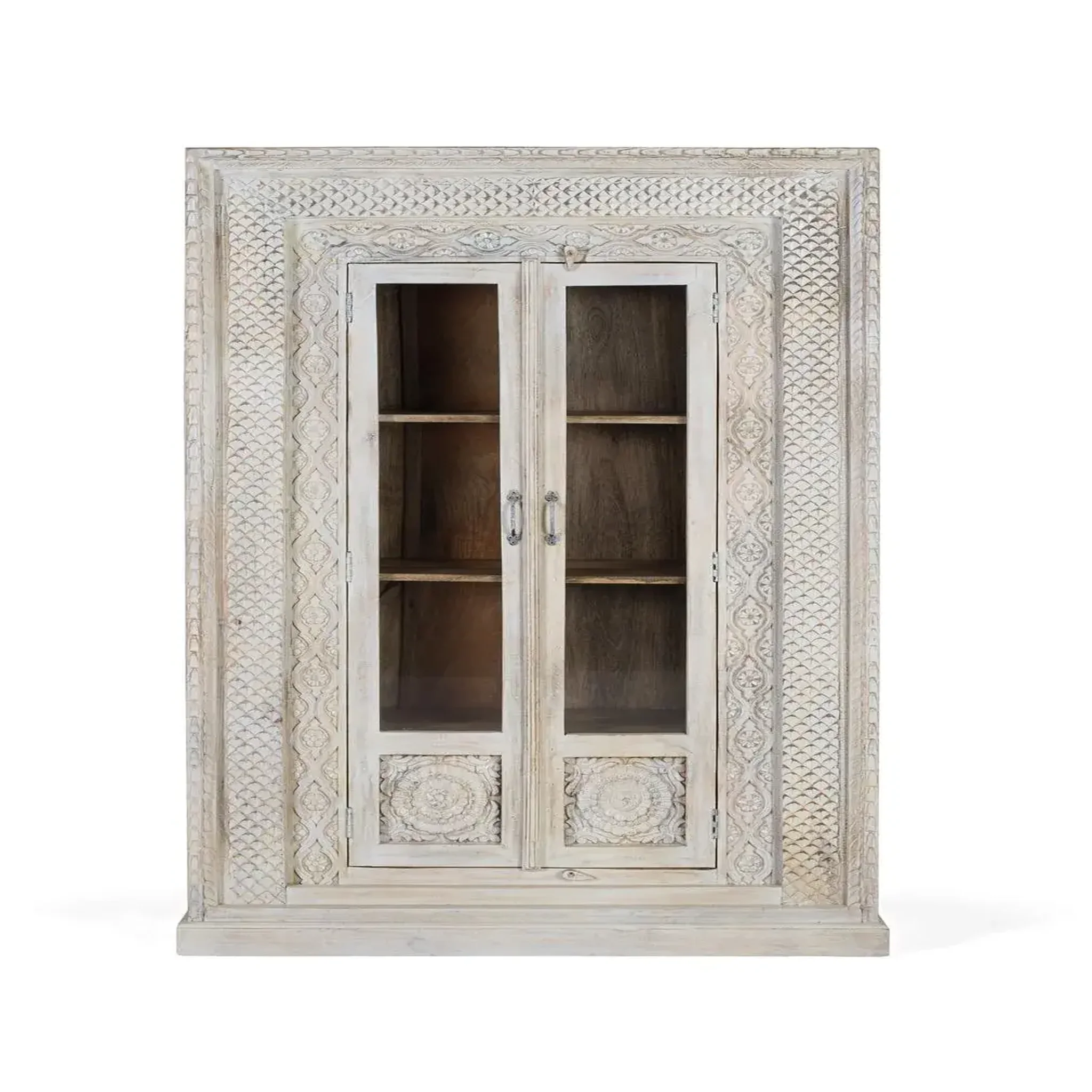 GINER Y COLOMER SL Armoire en bois de manguier 110cm style ethnique rustique