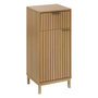 Voir la diapositive 1 : FIVE Meuble bas 1 porte et 1 tiroir en bois TASSO - Beige