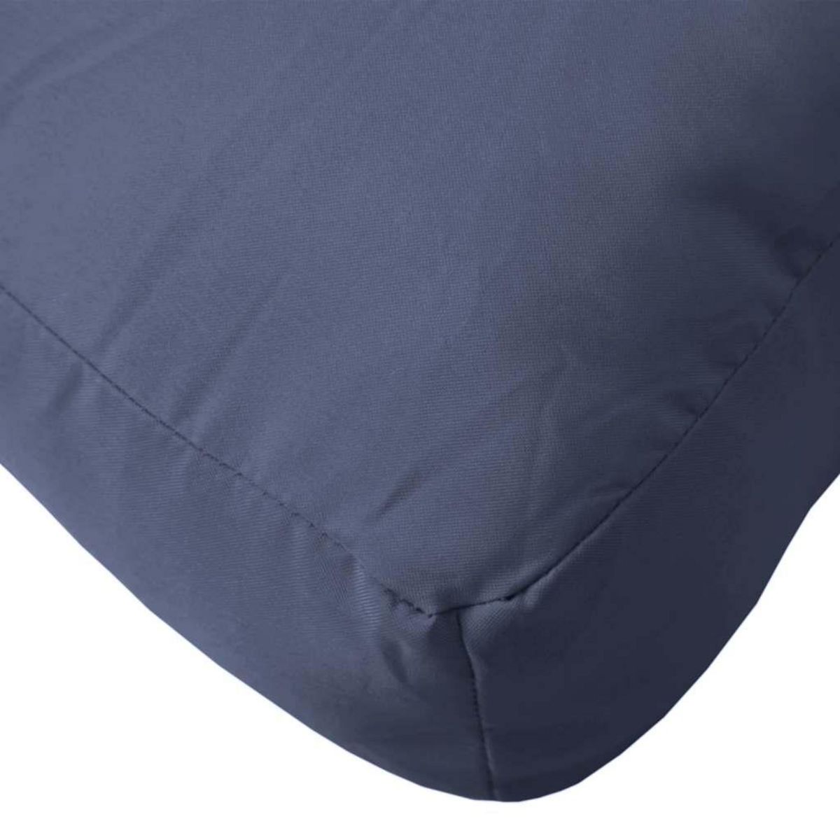 VIDAXL Coussin de palette bleu marine 60x60x10 cm tissu oxford