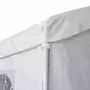 SWEEEK Tente de réception 4 x 8 m - Lutecia -  Blanc - tente de jardin idéale pour réception à utiliser comme pavillon. chapiteau ou tonnelle.