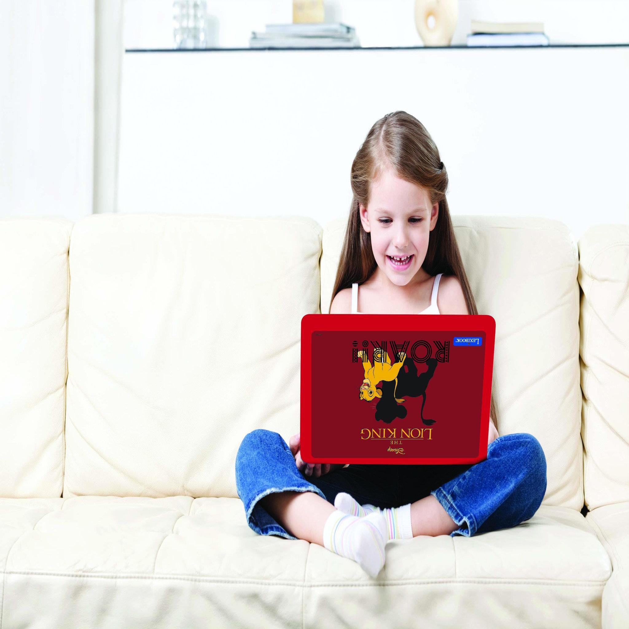Voir la diapositive 6 : Lexibook Ordinateur portable éducatif bilingue Le Roi lion (FR/EN)