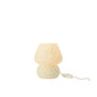 Voir la diapositive 2 : Paris Prix Lampe à Poser Mosaïque  Tammy  17cm Blanc & Vert
