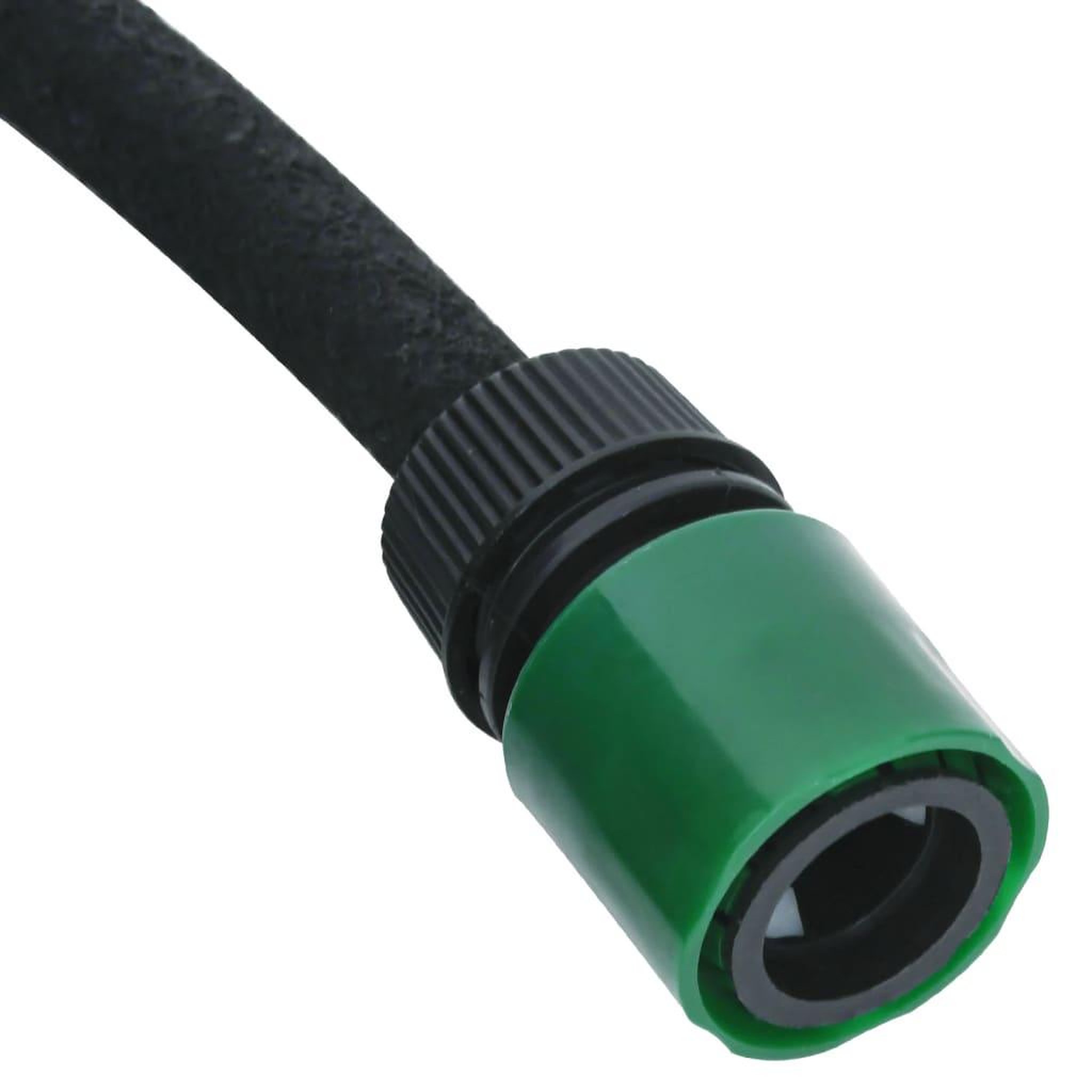 Voir la diapositive 5 : VIDAXL Tuyau d'arrosage de jardin noir 0,6  50 m caoutchouc