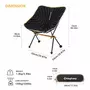 KINGCAMP Chaise de camping gonflable - Kingcamp - Noir - Sac de transport inclus