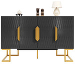 MERAX Buffet. Coloris disponibles : Noir, Bleu