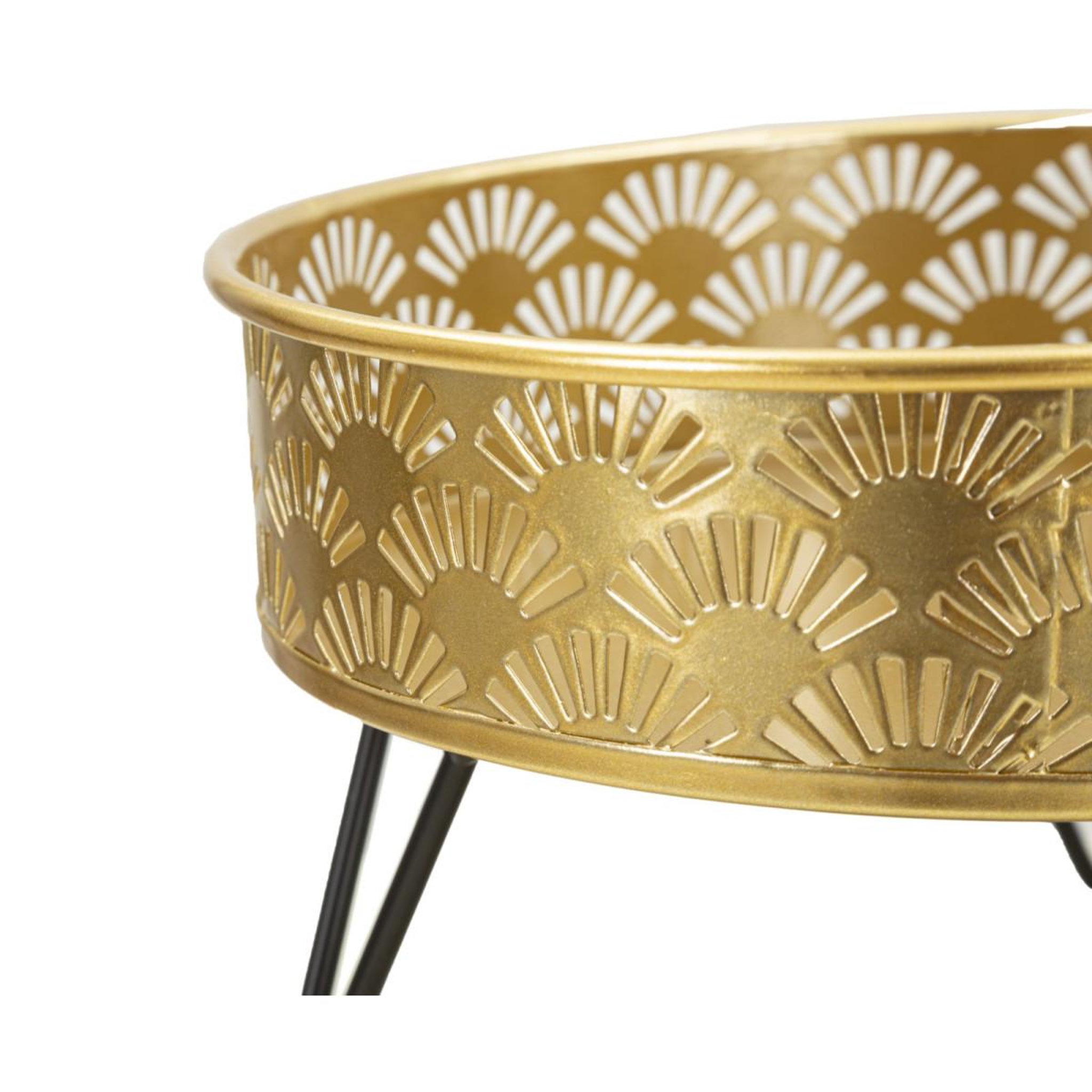 Voir la diapositive 4 : Paris Prix Lot de 2 cache-pots design  zanny  20cm or