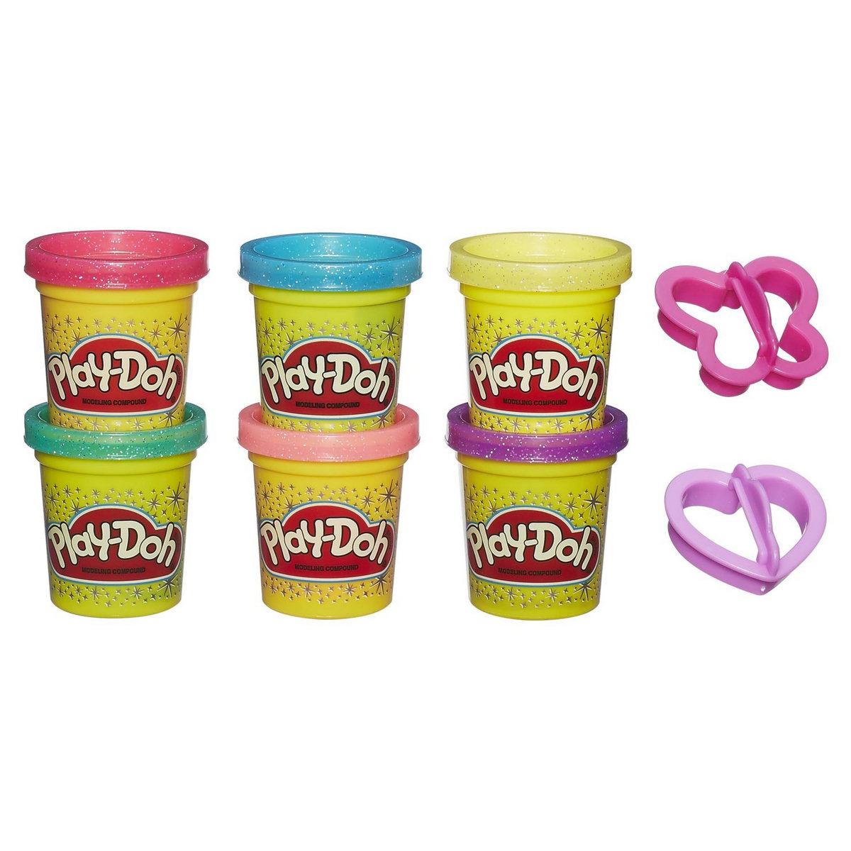 HASBRO Play-Doh - Pâte à paillette