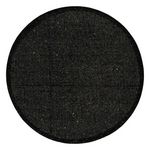 ATMOSPHERA Set de Table Effet Jute  Pailleté  38cm Noir