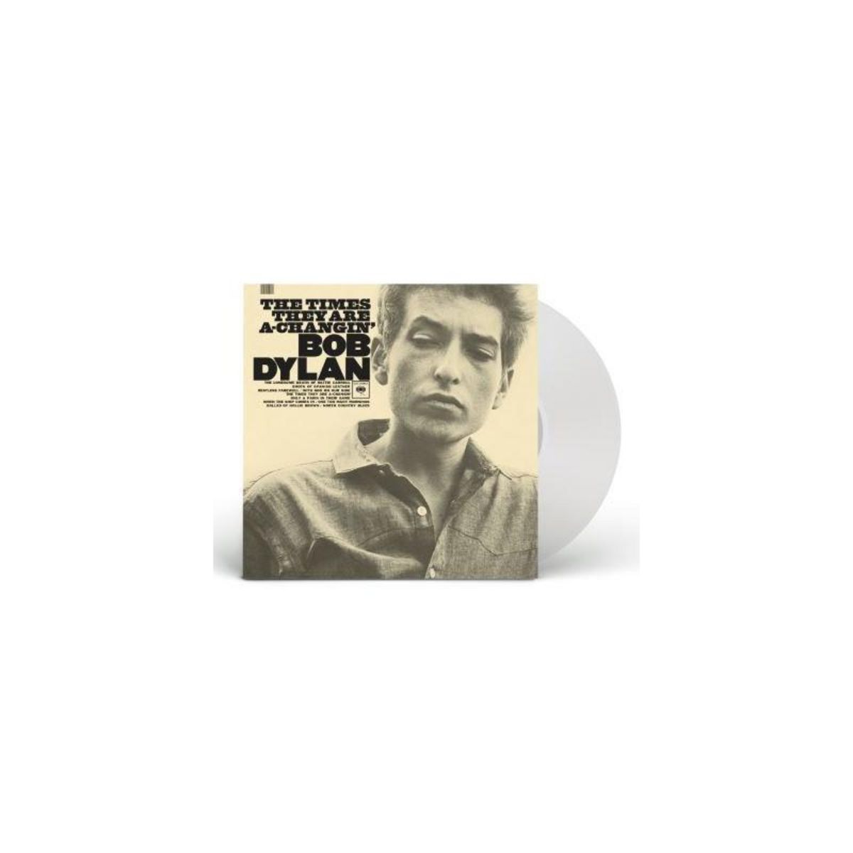 The Times, They are a changin Vinyle gris transparent Exclusivité Fnac