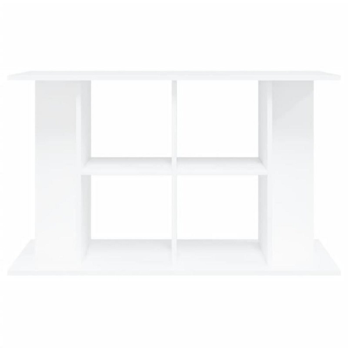 VIDAXL Support pour aquarium blanc 100x40x60 cm bois d ingénierie