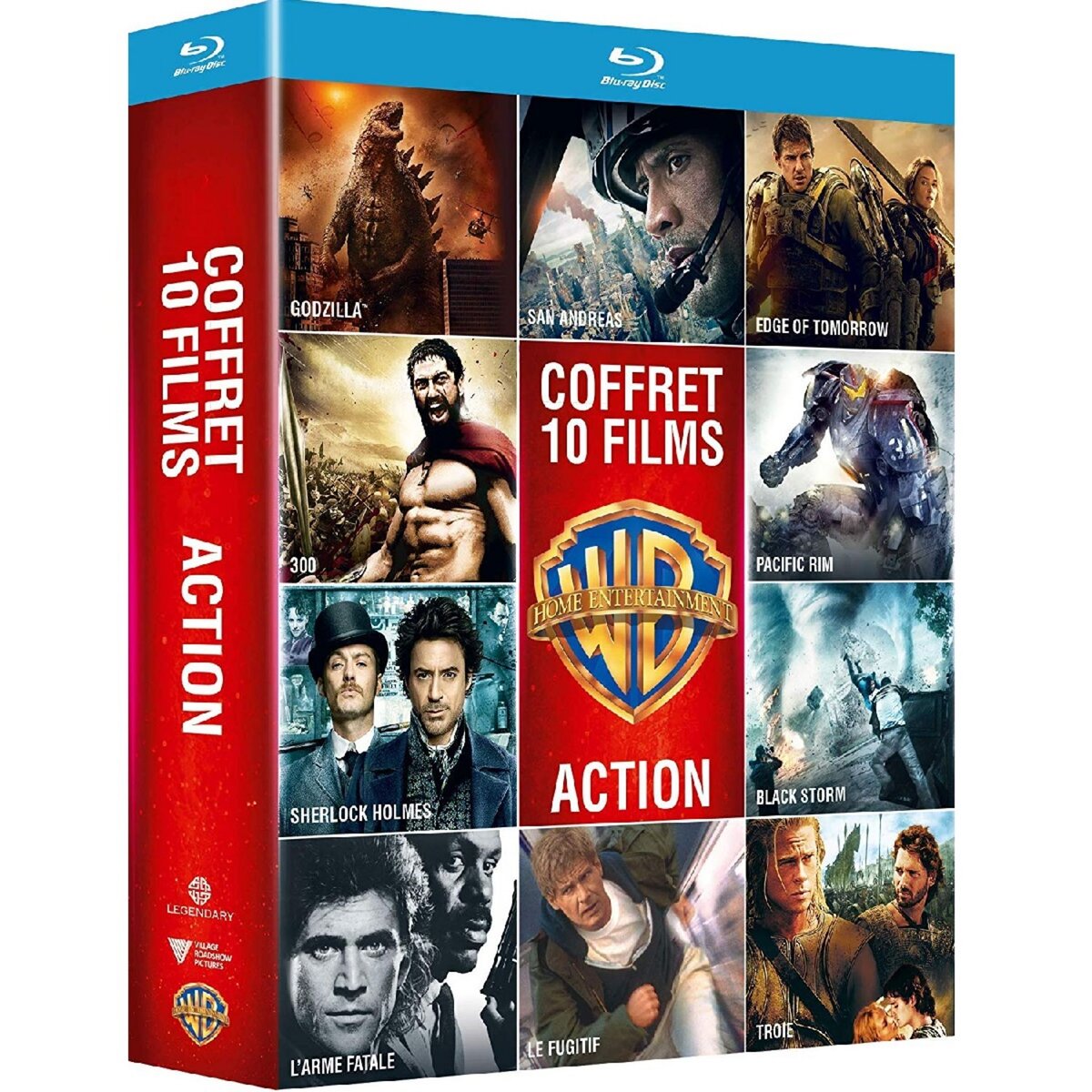 COFFRET FILMS D'ACTION -Blu-Ray