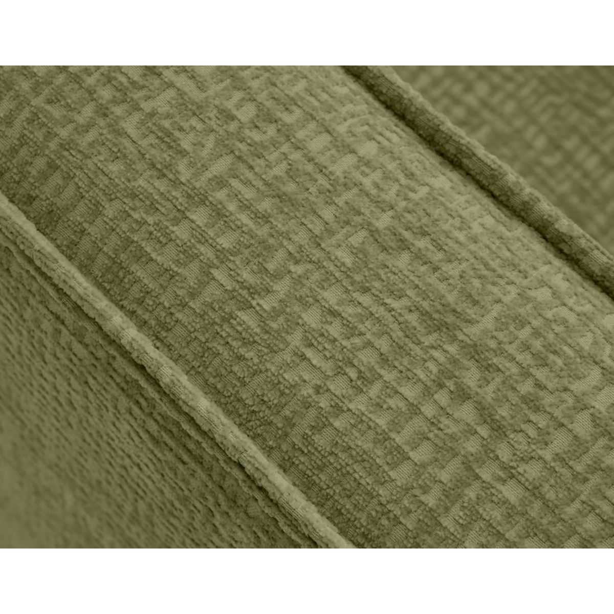 LISA DESIGN Jake - canapé d'angle gauche 4 places convertible avec coffre en tissu velours relief