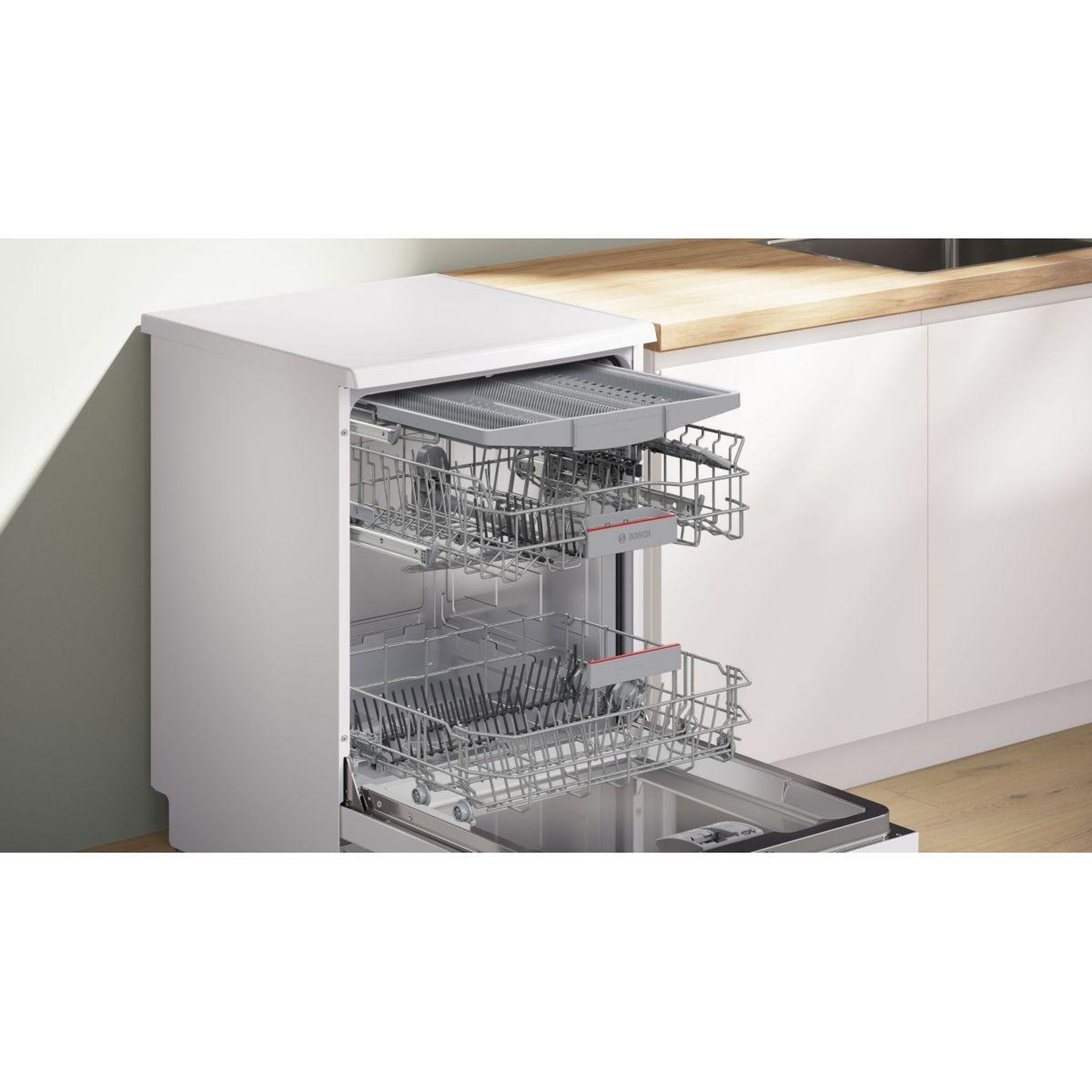 Voir la diapositive 3 : BOSCH Lave vaisselle 60 cm sms4evw00e, serenity, efficient dry