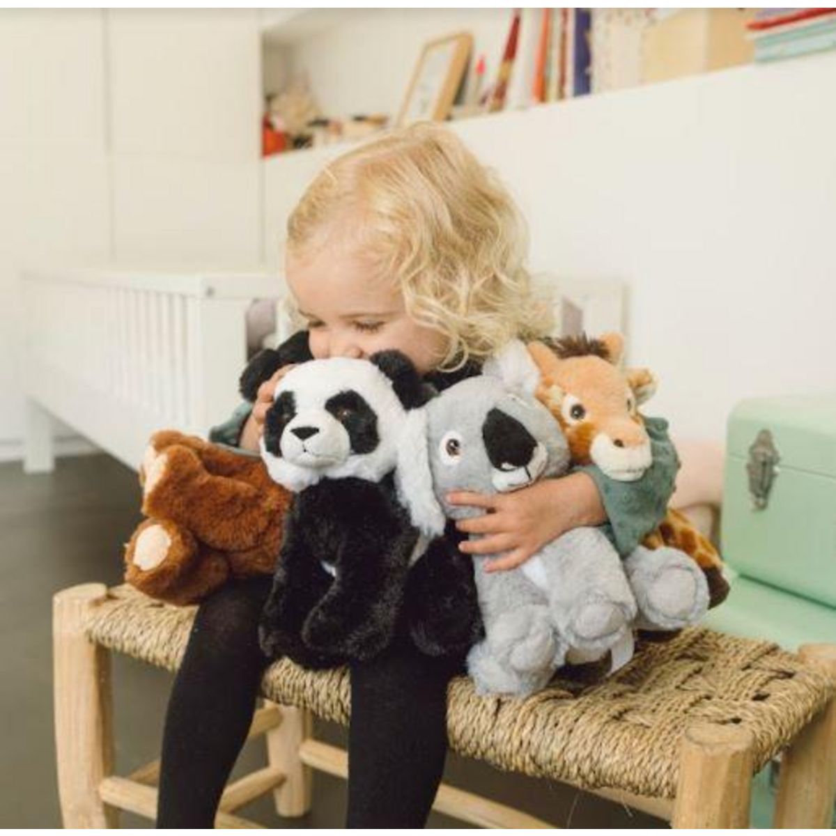 One Two Fun Animal en peluche 20 cm 100% recyclé