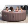 Voir la diapositive 2 : BESTWAY Spa gonflable BESTWAY - Lay-Z-Spa Hawaii - 140 airjets - 196 x 71 cm - 4 a 6 places - Rond (couverture, cartouche, diffuseur)