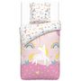 Voir la diapositive 3 : ACTUEL Parure housse de couette enfant en polycoton MAGICAL DREAM
