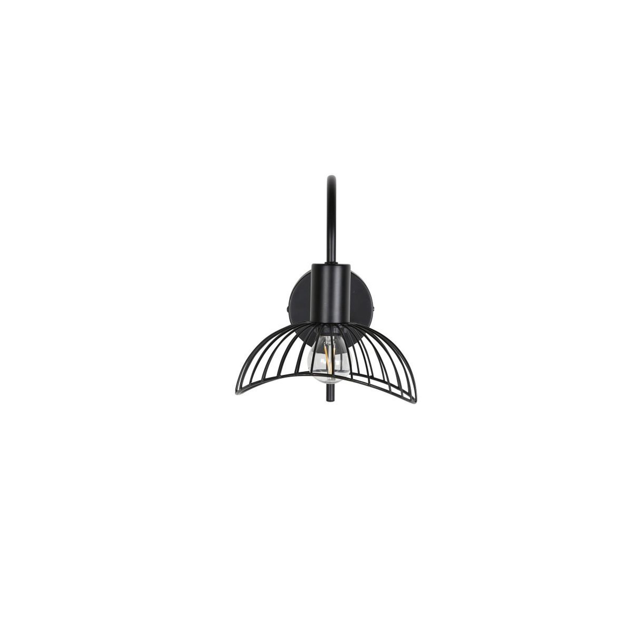 Voir la diapositive 2 : Paris Prix Applique murale design  elsa  26cm noir