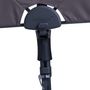 Voir la diapositive 5 : MADISON Madison Parasol de balcon Sun Wave 270x150 cm Bleu saphir