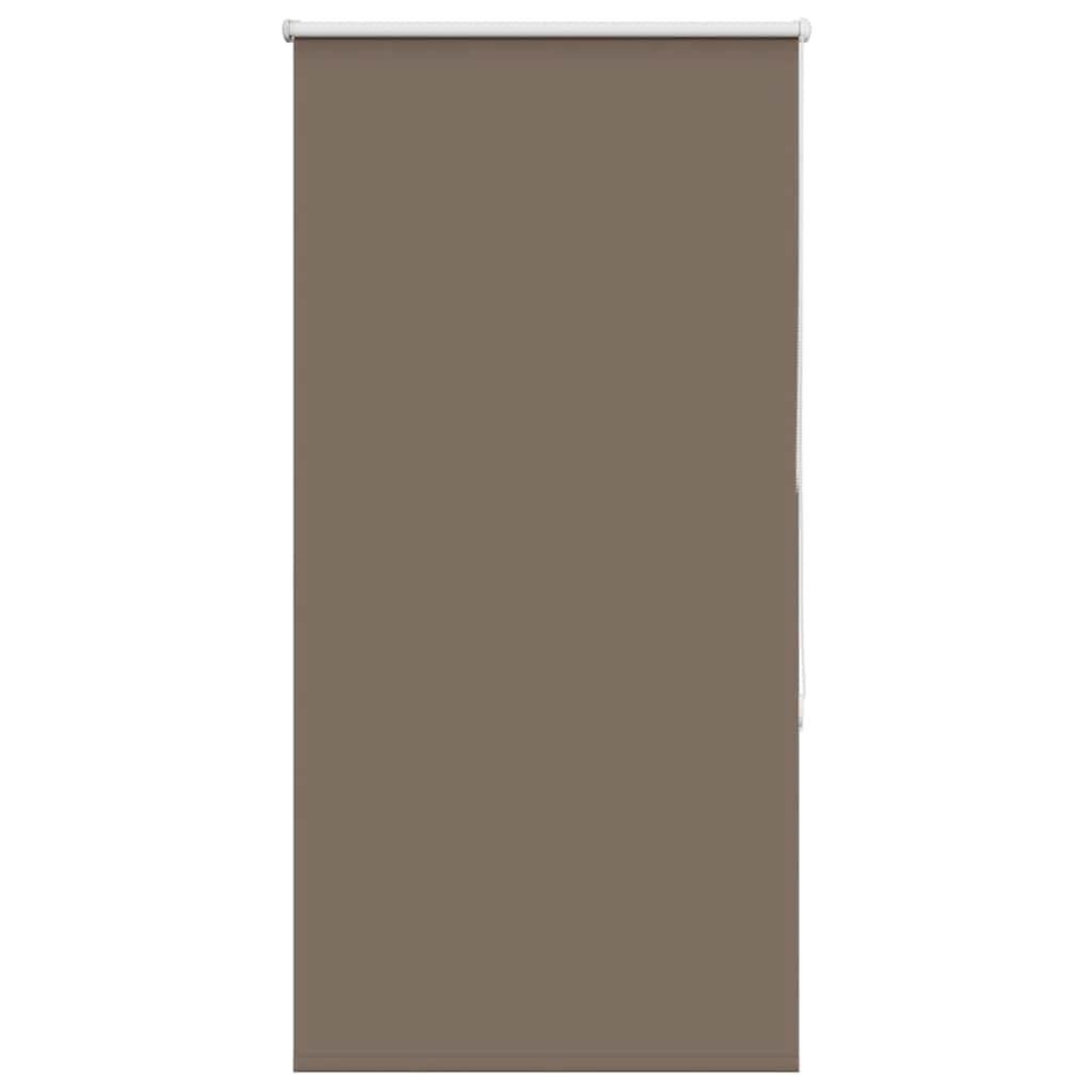 Voir la diapositive 2 : VIDAXL Store enrouleur occultant cafe 65x130cm largeur du tissu 60,7cm
