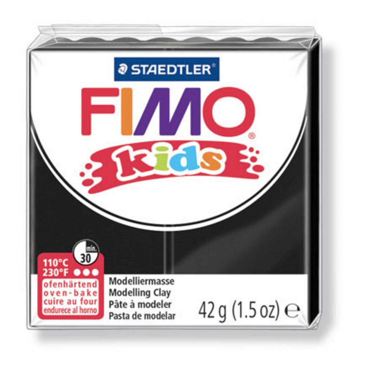 Fimo Pâte Fimo Kids 42 g Noir 8030.9