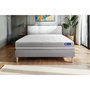 Voir la diapositive 1 : ACTISOM Ensemble matelas Mémoire de forme ACTIMEMO TOUCH 120x190 3zones de confort + sommier KIT gris