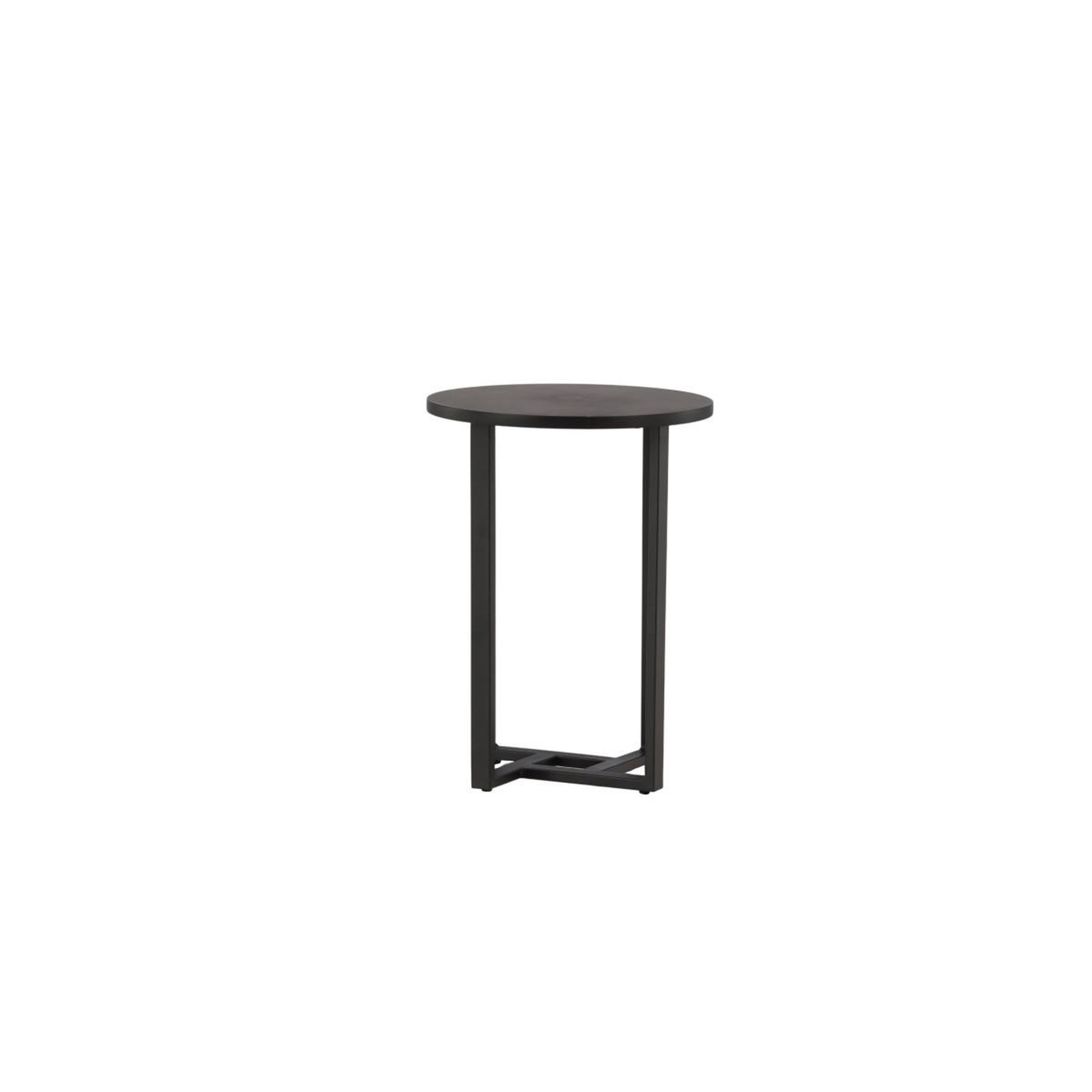 Voir la diapositive 3 : Paris Prix Table d'appoint design  lawton  55cm noir