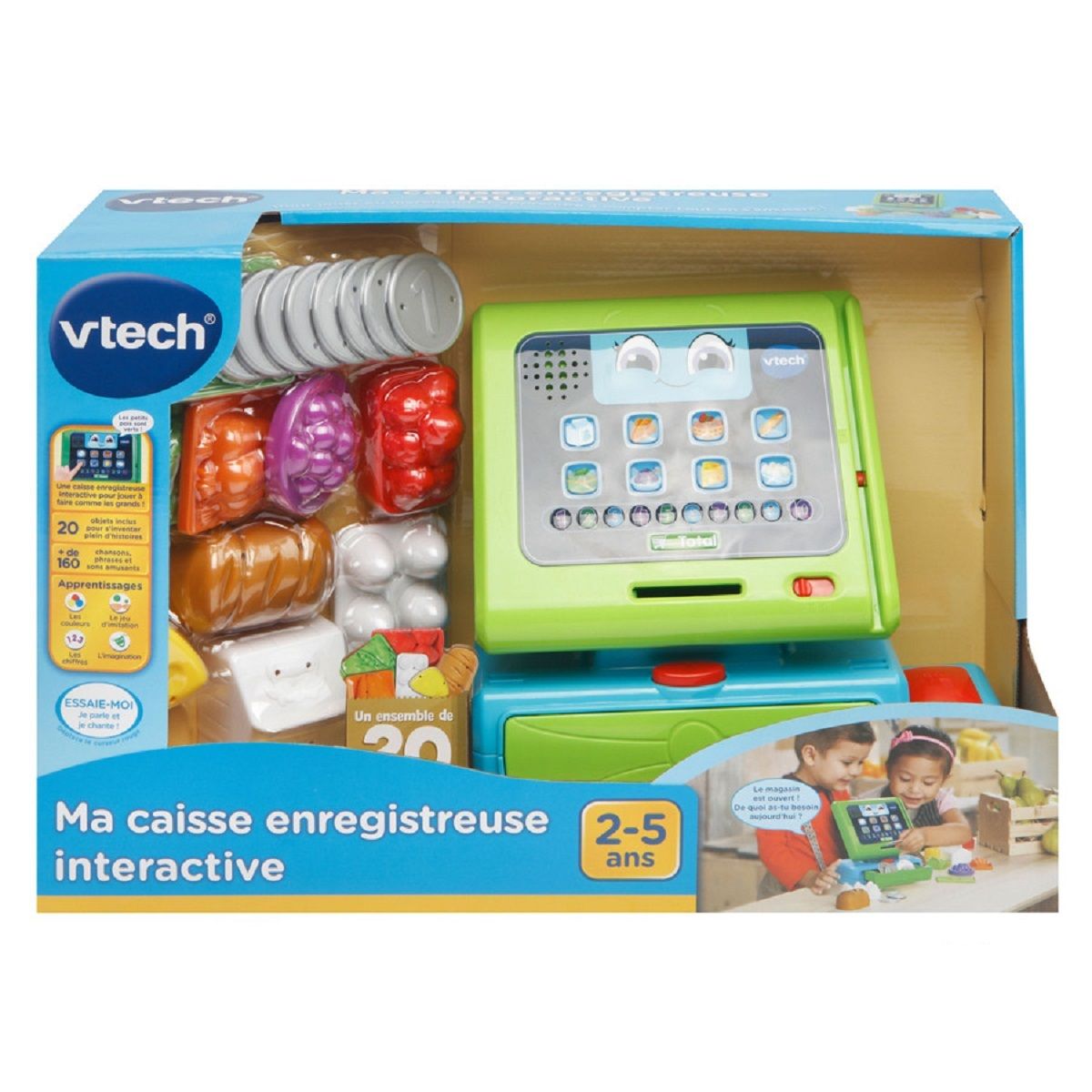 VTECH Ma caisse enregistreuse interactive 