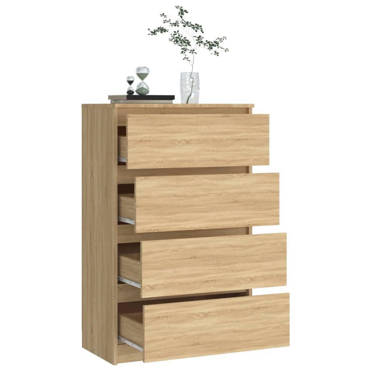 VIDAXL Buffet Chene sonoma 60x35x98,5 cm Bois d'ingenierie